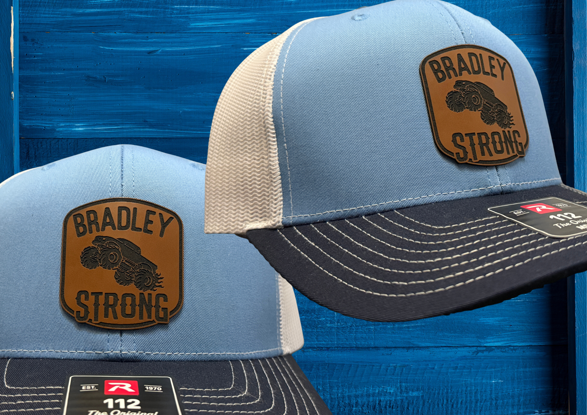 Bradley Strong Columbia Blue/Navy/White