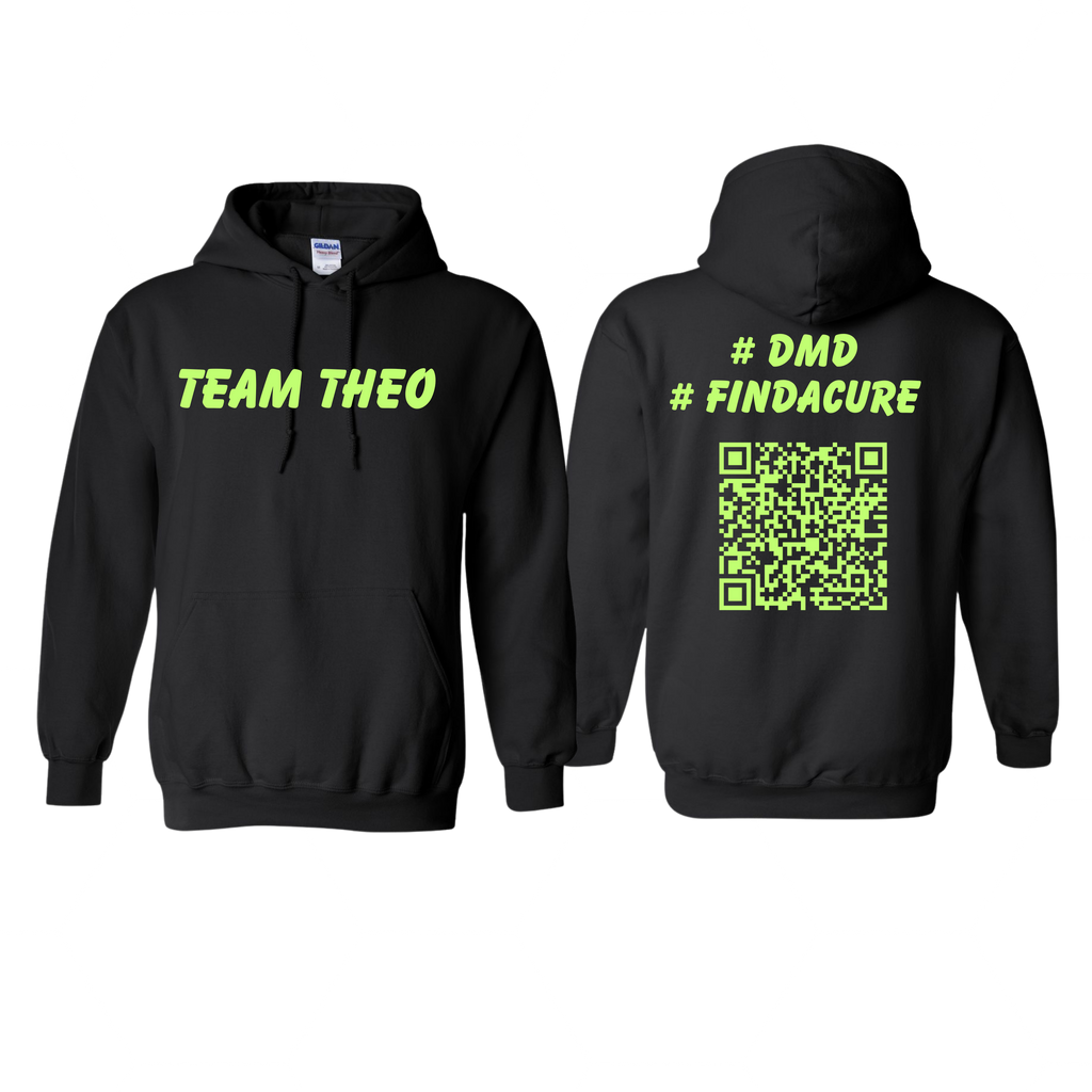 Team Theo Support Hoodie | Duchenne Muscular Dystrophy Awareness