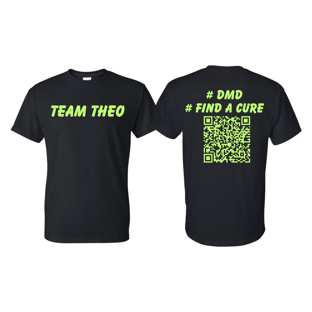 Team Theo Support T-Shirt | Duchenne Muscular Dystrophy Awareness