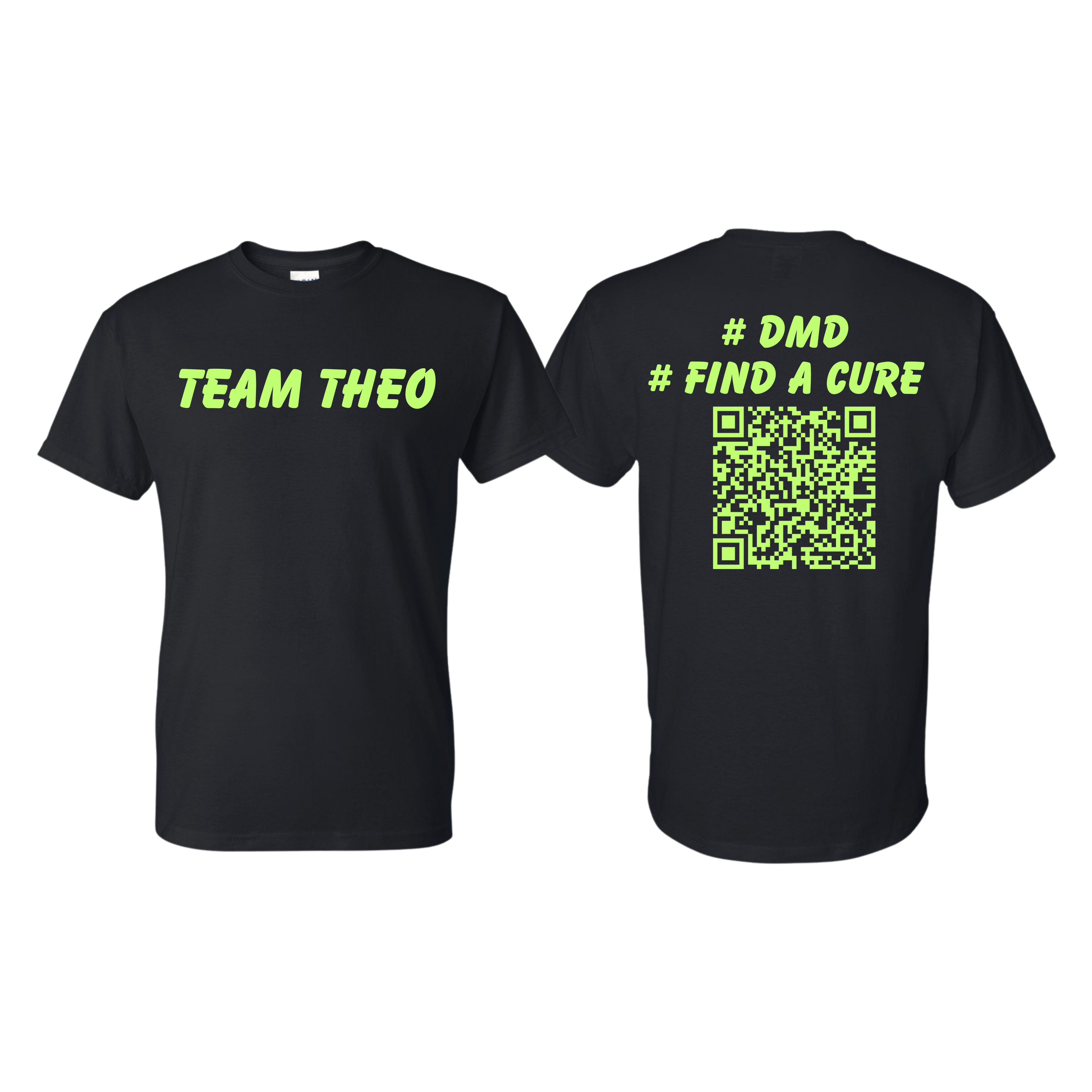 Team Theo Support T-Shirt | Duchenne Muscular Dystrophy Awareness