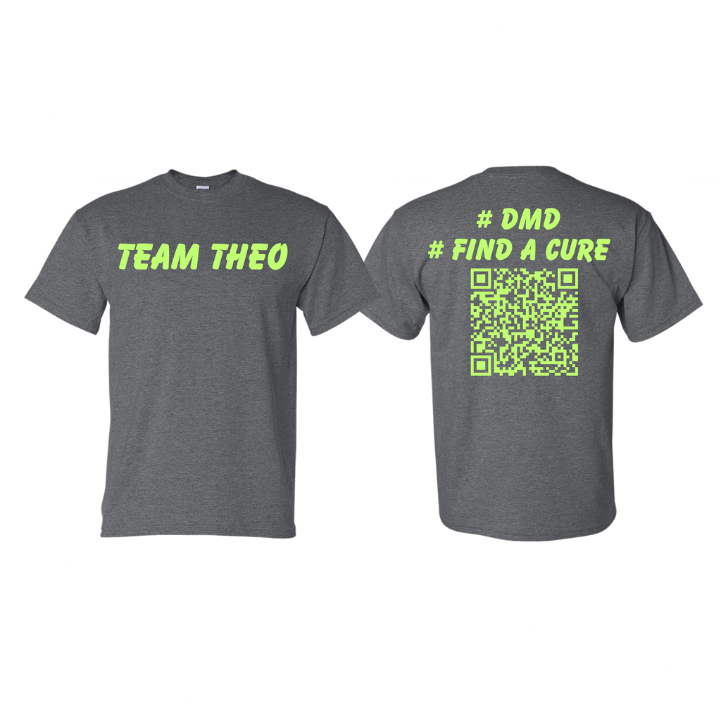 Team Theo Support T-Shirt | Duchenne Muscular Dystrophy Awareness