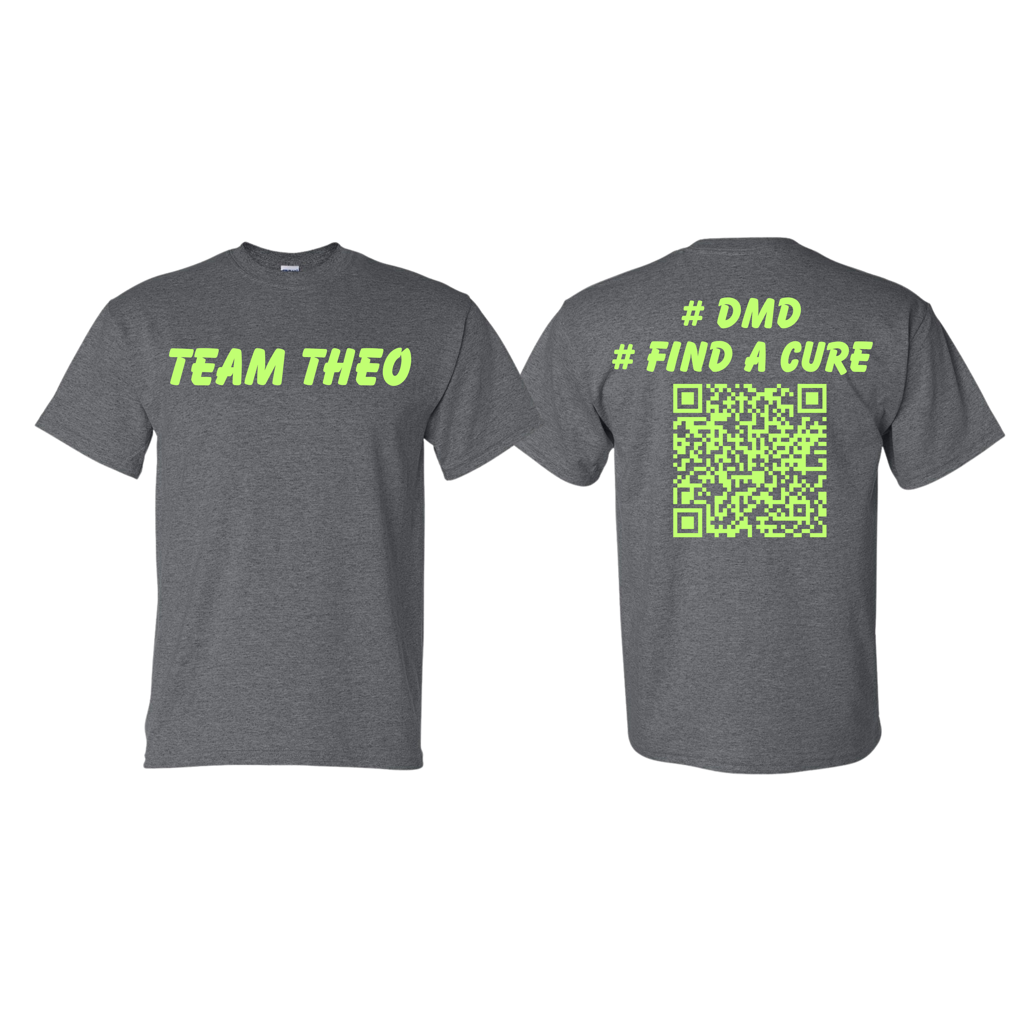 Team Theo Support T-Shirt | Duchenne Muscular Dystrophy Awareness