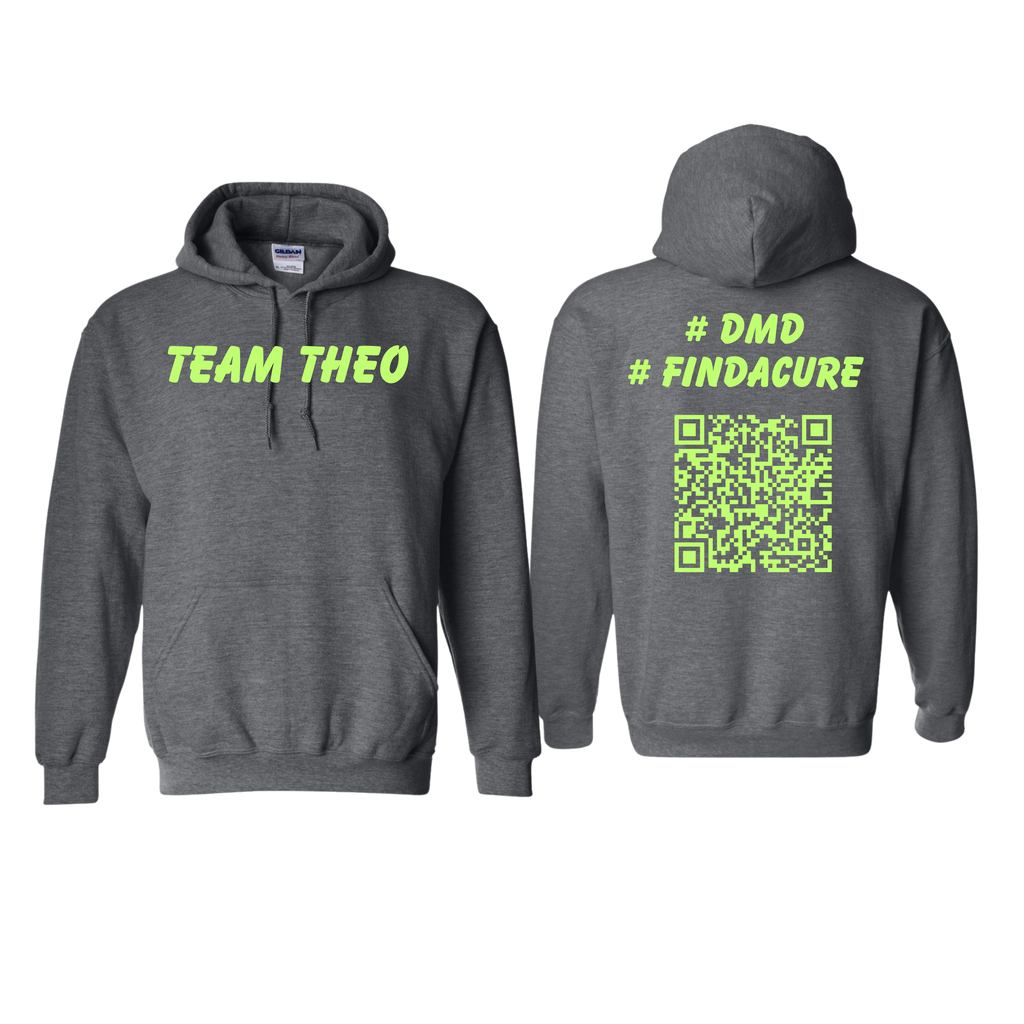 Team Theo Support Hoodie | Duchenne Muscular Dystrophy Awareness