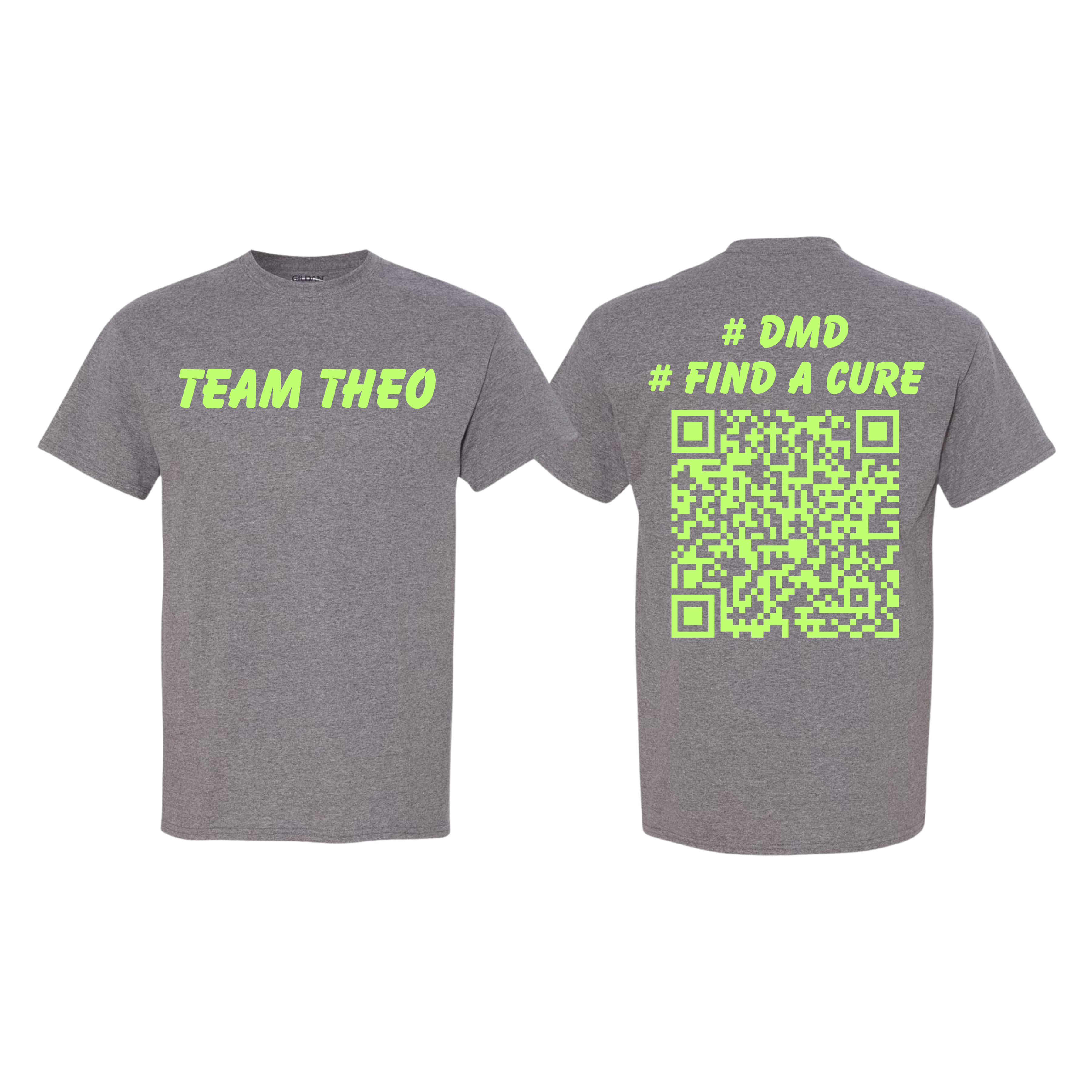 Team Theo Support T-Shirt | Duchenne Muscular Dystrophy Awareness