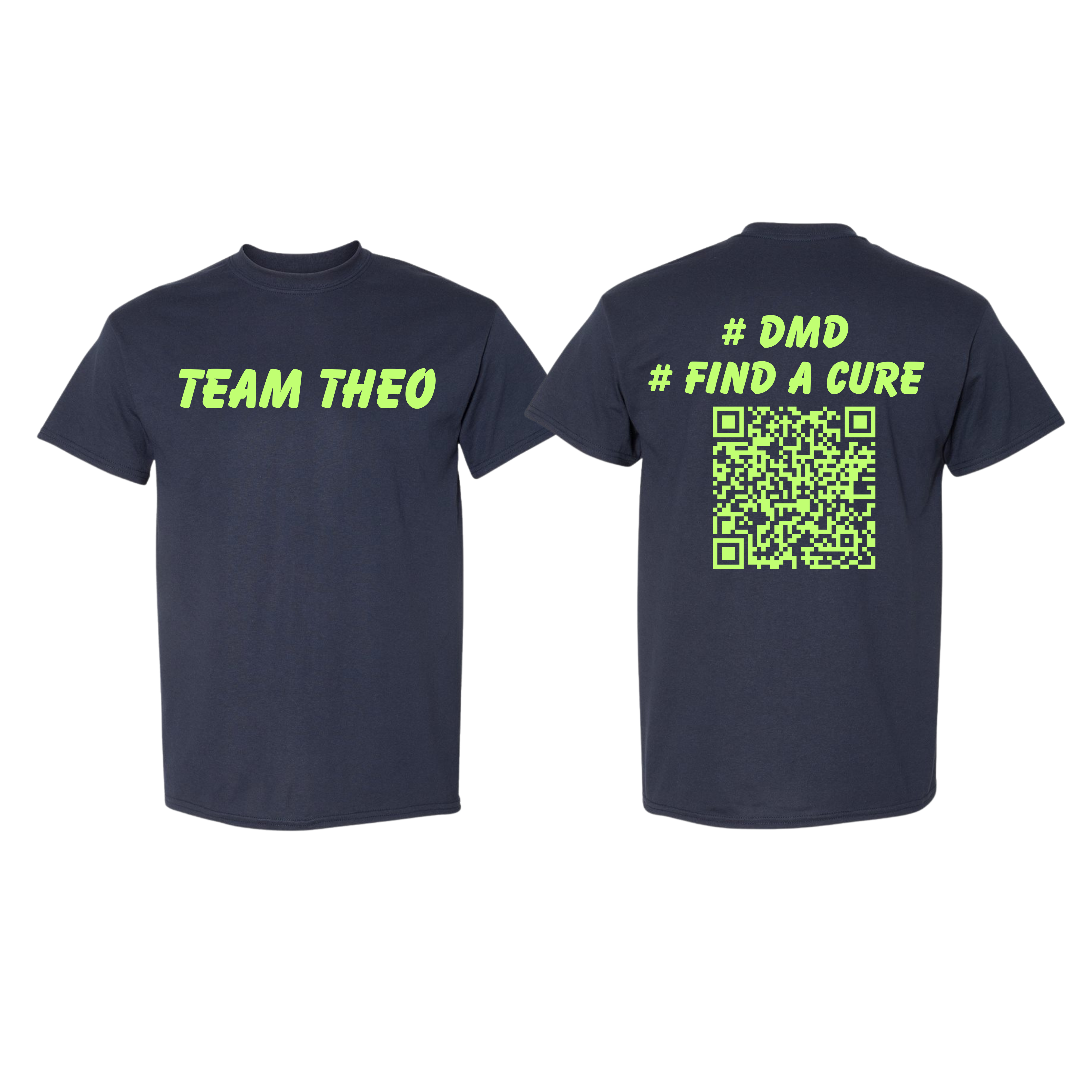 Team Theo Support T-Shirt | Duchenne Muscular Dystrophy Awareness