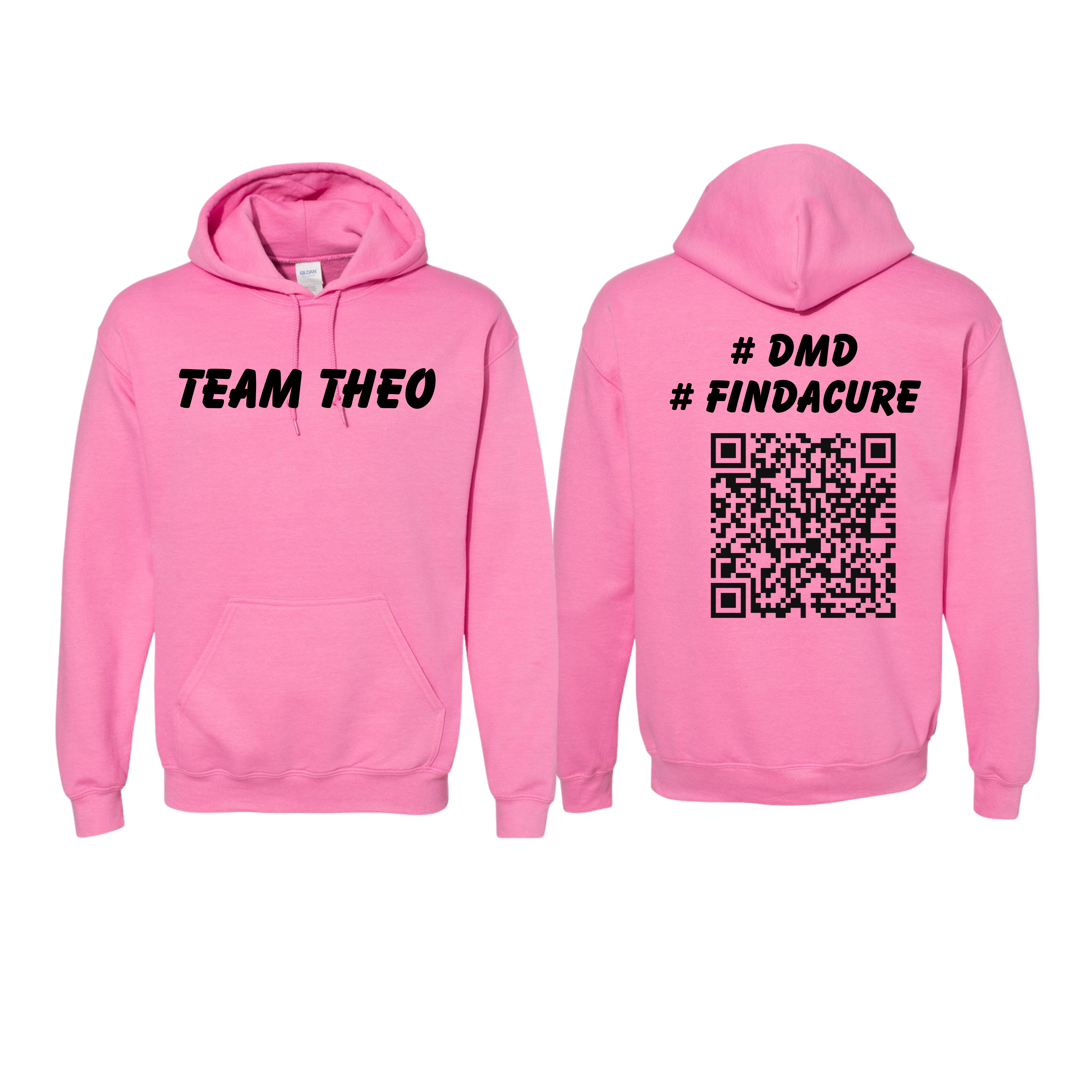 Team Theo Support Hoodie | Duchenne Muscular Dystrophy Awareness