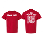Team Theo Support T-Shirt | Duchenne Muscular Dystrophy Awareness