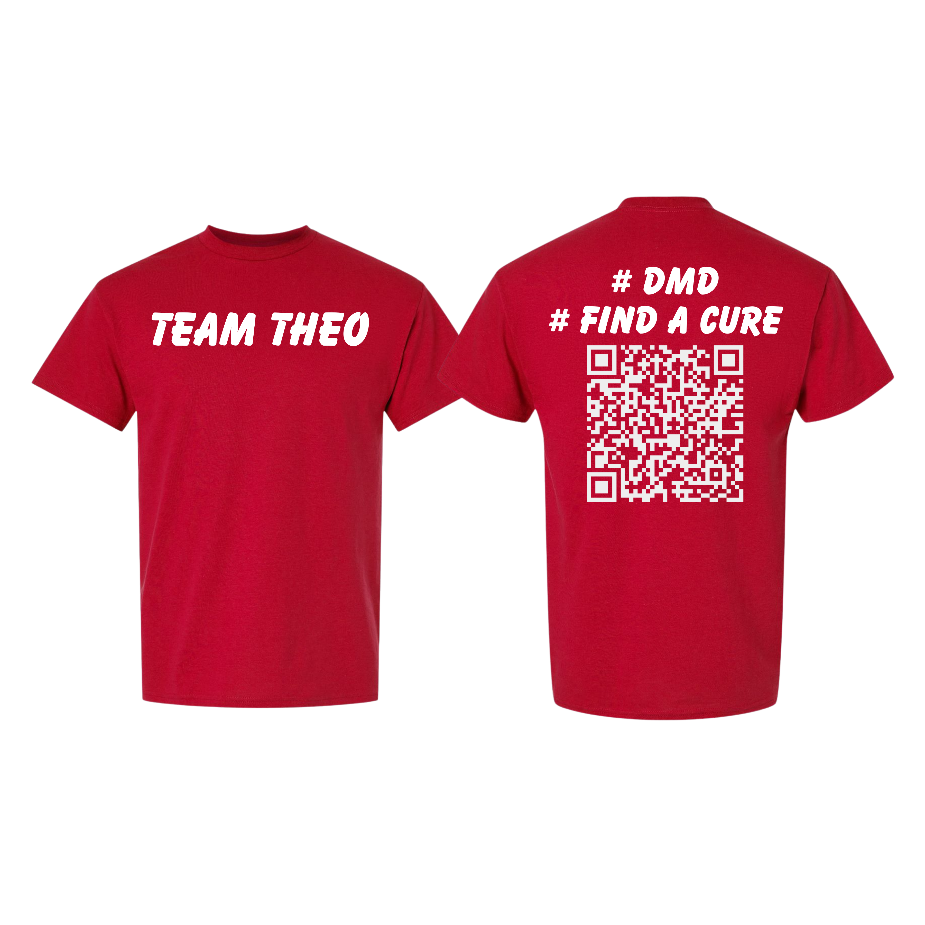 Team Theo Support T-Shirt | Duchenne Muscular Dystrophy Awareness